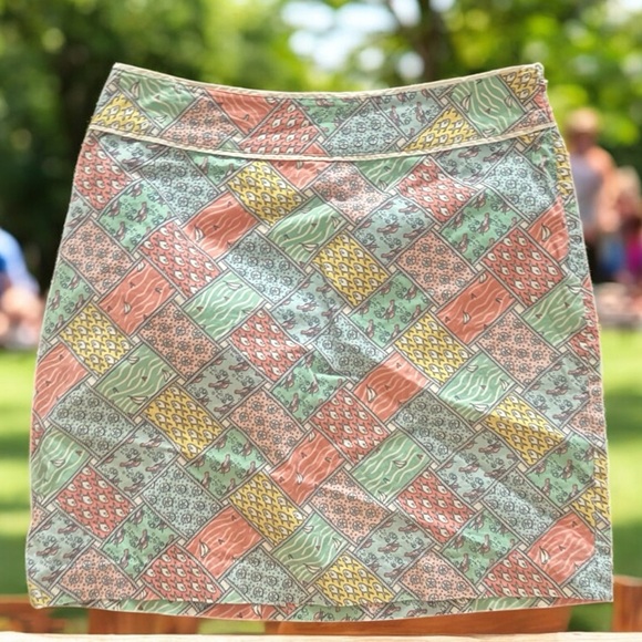 Vineyard Vines Dresses & Skirts - VINEYARD VINES MULTI PATCH mini  SKIRT women’s size 10